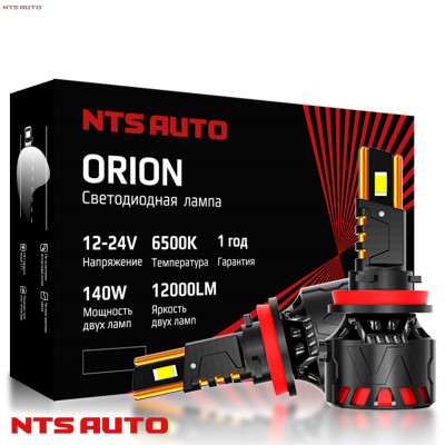 Светодиодные лампы ORION H8/H9/H11 6300K