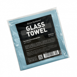 Shine Systems Glass Towel - безворсовая микрофибра для стекол